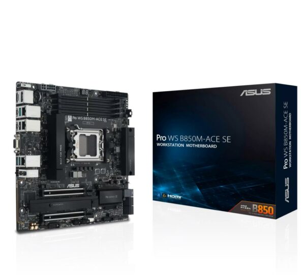 SERVER MB B850 SAM5 MATX/PRO WS B850M-ACE SE ASUS „PRO WS B850M-ACE SE”
