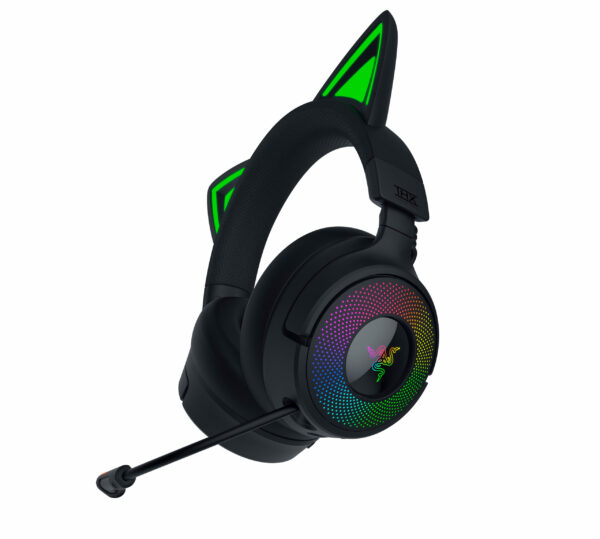 Casti Razer Kraken Kitty V3 Pro, negru „RZ04-05170300-R3M1” (timbru verde 0.18 lei)