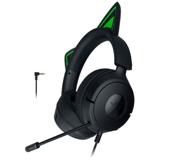 Casti Razer Kraken Kitty V3 X Black „RZ04-05350200-R3M1” (timbru verde 0.18 lei)