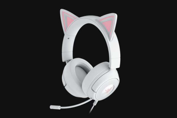 Casti Razer Kraken Kitty V3 X White „RZ04-05350300-R3M1” (timbru verde 0.18 lei)