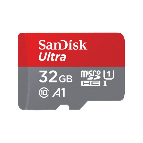 Card memorie 32GB SANDISK ULTRA MICROSDHC+/SD 120MB/S A1 CL 10 UHS-I TABLET „SDSQUA4-032G-GN6TA” (timbru verde 0.03 lei)