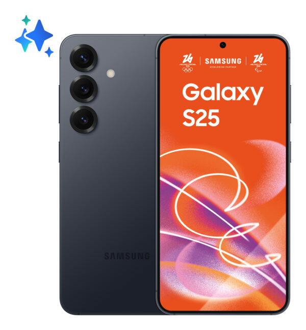 Smartphone Galaxy S25 512GB 12GB RAM 5G Dual SIM BlueBlack „SM-S931BZKHEUE” (timbru verde 0.45 lei)
