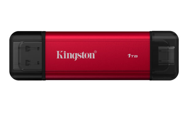 KINGSTON 1TB Dual USB-A/C Portable SSD Up to 1050MB/s USB 3.2 Gen 2 „SPSD/1TB” (timbru verde 0.18 lei)