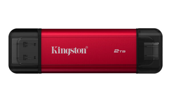 Kingston 2TB Dual USB-A/C Portable SSD, Up to 1050MB/s USB 3.2 Gen 2 „SPSD/2TB” (timbru verde 0.18 lei)