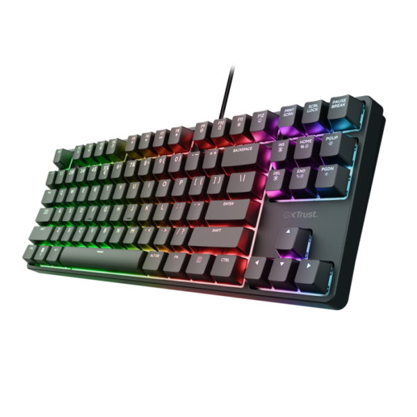Tastatura Trust GXT 864 Cada TKL, ng „TR-25724” (timbru verde 0.8 lei)