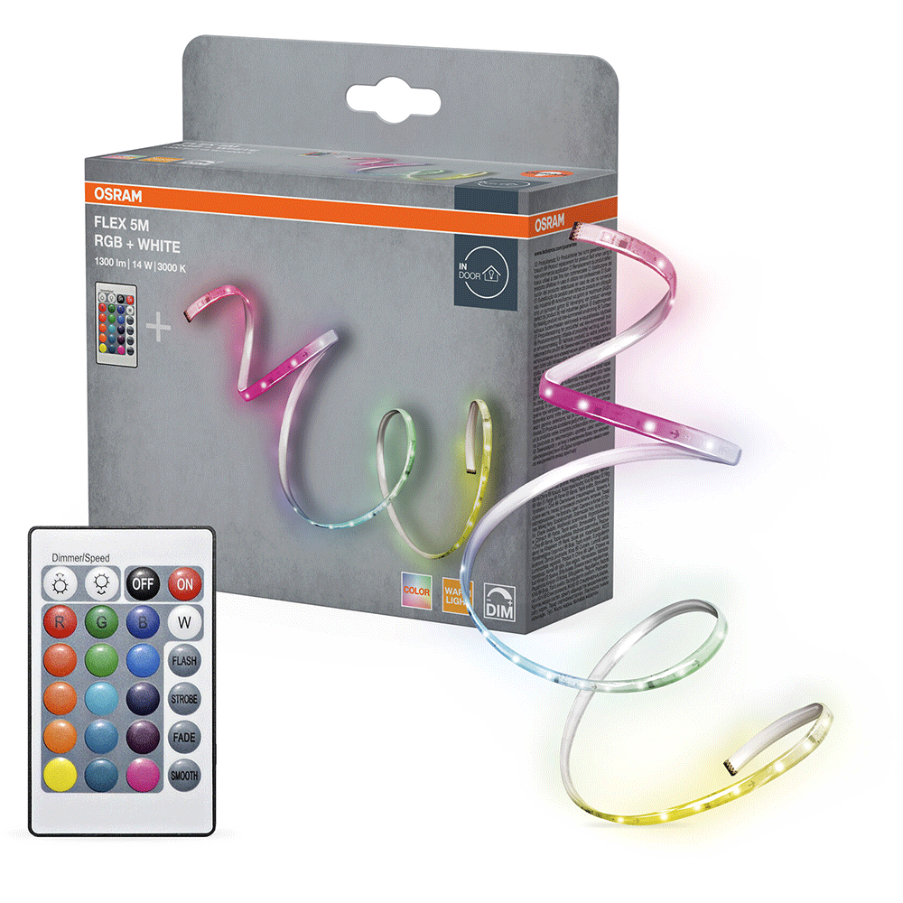 LEX 5M RGB 830 RC OSRAM „000004099854448577” (timbru verde 0.18 lei)