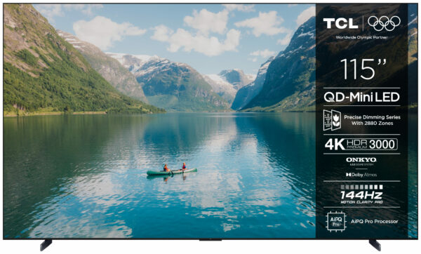 MiniLED TV 4K 115″ (291cm) TCL 115C7K „115C7K” (timbru verde 15 lei)