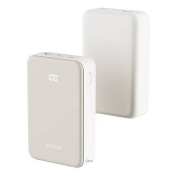 POWER BANK Ugreen „PB507”, 10000mAh, 20W , 1 x USB, 1 x USB Type-C, display, gri, „75131B” (timbru verde 0.98 lei)