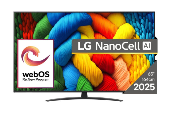 NANO TV 4K 65(164cm) LG 65NANO81A3A „65NANO81A3A.AEU” (timbru verde 15 lei)