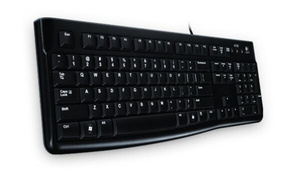 Tastatura USB OEM K120 Black layout germana „920-002516” (timbru verde 0.8 lei)