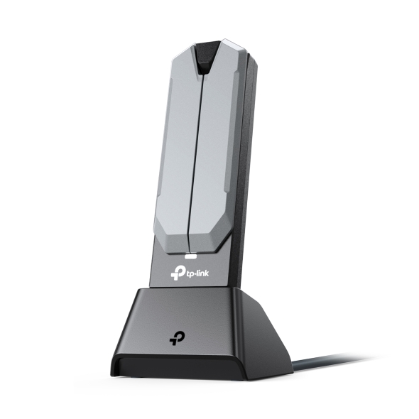 PLACA RETEA TP-LINK BE6500 Wi-Fi 7, extern wireless 2.4 GHz | 5 GHz | 6 GHz, USB 3.0, port, 6500 Mbps, antena externa x 2, lungime cablu 1.2 m, „Archer TBE400UH”