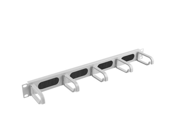 Panou mngmt cabluri cu perii, 5 inele gr „AK-1203-S”