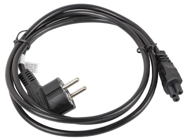 Cablu alimentare IEC 320 C5 1,8m VDE ng „CA-C5CA-11CC-0018-BK” (timbru verde 0.18 lei)