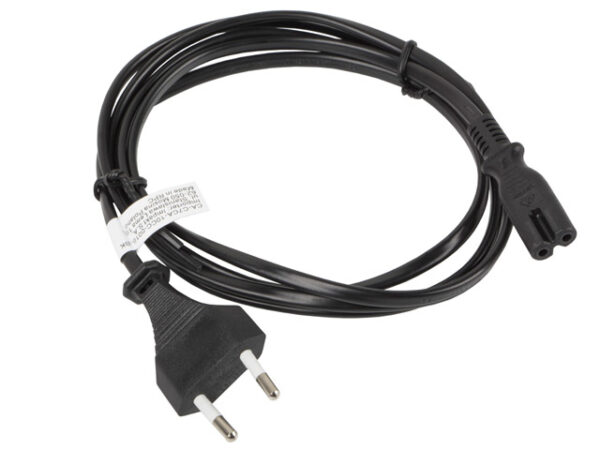 Cablu alimentare IEC 320 1,8 m negru „CA-C7CA-10CC-0018-BK” (timbru verde 0.18 lei)
