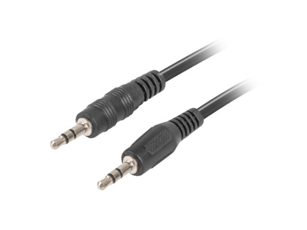 Cablu minijack 3,5 mm M/M 3 pini 1,2 m n „CA-MJMJ-10CC-0012-BK” (timbru verde 0.08 lei)