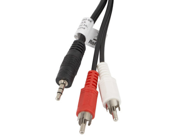 Cablu audio LANBERG 5 m – Jack-RCA „CA-MJRC-10CC-0050-BK” (timbru verde 0.08 lei)