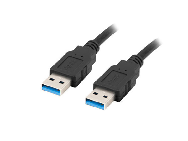 Cablu USB-A M/M 3.0 1 m negru „CA-USBA-30CU-0010-BK” (timbru verde 0.08 lei)