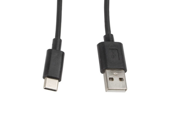 Cablu USB-C(M) USB-A(M) 2.0 1 m negru „CA-USBO-10CC-0010-BK” (timbru verde 0.08 lei)