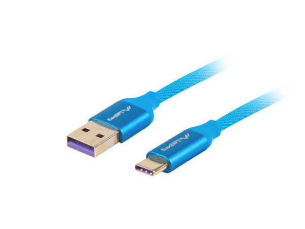 Cablu USB-C(M) USB-A(M) 2.0 1 m albs „CA-USBO-21CU-0010-BL” (timbru verde 0.08 lei)
