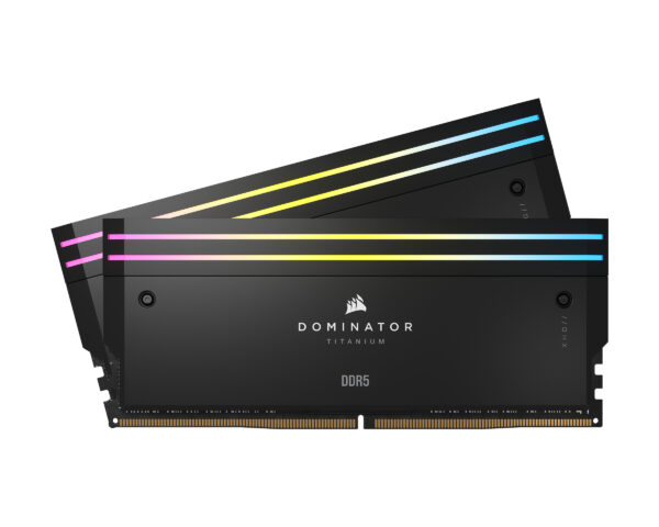 Memorie Dominator Titanium RGB Black 64GB DDR5 6000MHz CL 30 Dual Channel „CMP64GX5M2B6000C30”