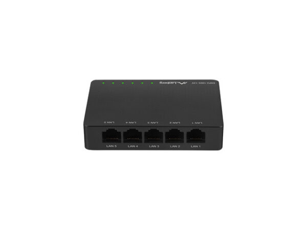 Switch Lanberg DSP2-1005-12V 5x 1 Gb/s „DSP2-1005-12V” (timbru verde 2 lei)