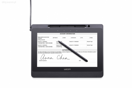 WACOM DTU1141B Interactive Signature Pen Display „DTU1141B” (timbru verde 0.9 lei)