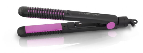 Placa de indreptat parul si ondulator Esperanza Sleek 35W Negru „EBP002” (timbru verde 2 lei)