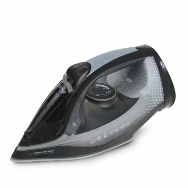 Fier de calcat Esperanza Satin EHI011 fara fir 2600W ceramica Negru „EHI011” (timbru verde 2 lei)