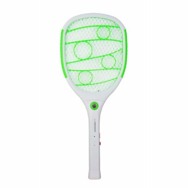 Paleta electrica anti-insecte 3 in 1 Esperanza Bluntman EHQ010G 3W 22cm LED Alb/Verde „EHQ010G” (timbru verde 0.8 lei)