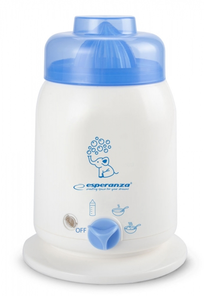 Incalzitor de biberon Esperanza TASTY EKB001 100W 500ml Alb/Albastru „EKB001” (timbru verde 0.18 lei)