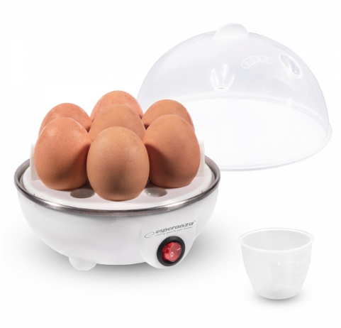 Fierbator oua Esperanza Egg Master EKE001 350 W Alb „EKE001” (timbru verde 0.8 lei)
