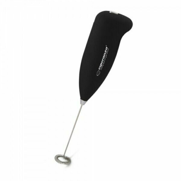 Aparat de spumat lapte electric Esperanza Latte EKF001K Negru „EKF001K” (timbru verde 0.18 lei)