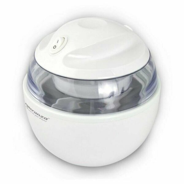 Aparat de facut inghetata Esperanza Vanilla EKI001 7W 0.6l Alb „EKI001” (timbru verde 11 lei)