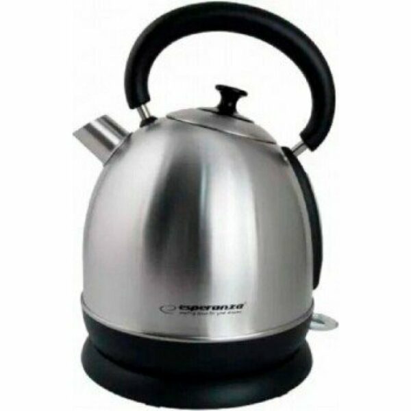 Fierbator electric Esperanza Danube EKK032X 2200 W 1.8l Inox „EKK032X” (timbru verde 0.8 lei)