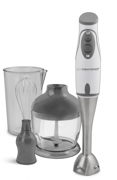 Blender Esperanza Pesto EKM003E 450W bol 0.75l Alb-Gri „EKM003E” (timbru verde 2 lei)