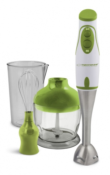 Blender Esperanza Pesto EKM003G 450W bol 0.75l Alb-Verde „EKM003G” (timbru verde 2 lei)