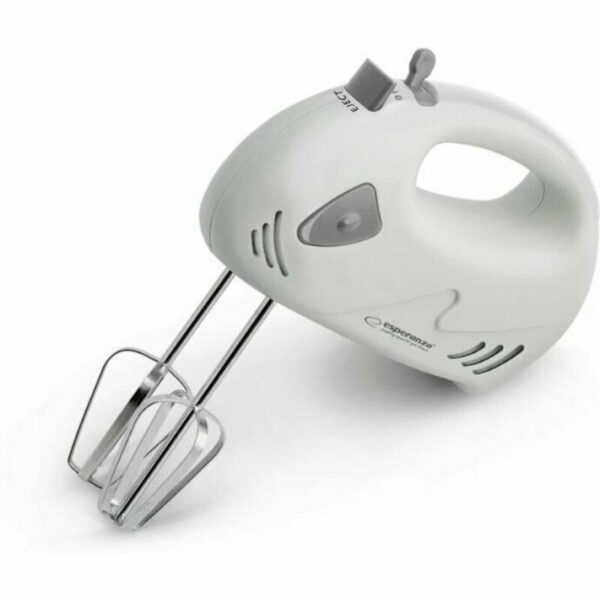 Mixer de mana Esperanza Muffin EKM007WE 150W Alb/Gri „EKM007WE” (timbru verde 0.8 lei)