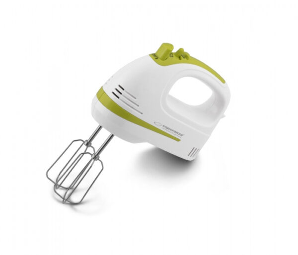 Mixer de mana Esperanza Apple EKM011 400W Alb/Verde „EKM011” (timbru verde 0.8 lei)