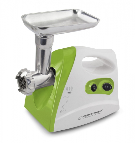 Masina de tocat carne Esperanza Meatball EKM012G 600W Alb/Verde „EKM012G” (timbru verde 2 lei)