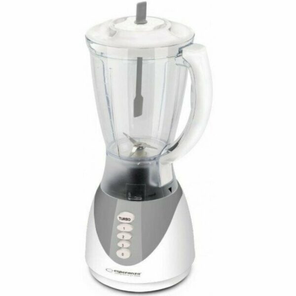 Blender Esperanza Pina Colada EKM023E 350 W 1.5l Alb/Argintiu „EKM023E” (timbru verde 2 lei)