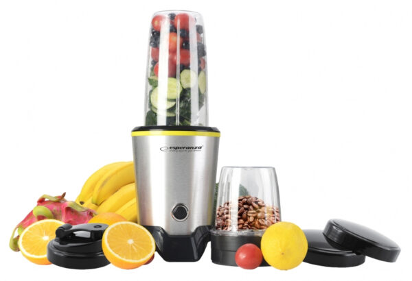 Blender Esperanza Nutri Master EKM028 1000W 1l Argintiu „EKM028” (timbru verde 2 lei)