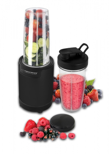 Blender Esperanza Nutri Shot EKM029 700W 6in1 800ml Negru „EKM029” (timbru verde 2 lei)
