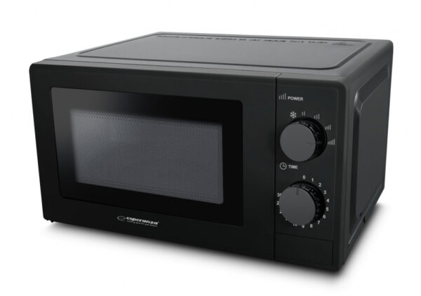 Cuptor cu microunde Esperanza Estofado EKO0011K 1100W 20l Negru „EKO011K” (timbru verde 11 lei)