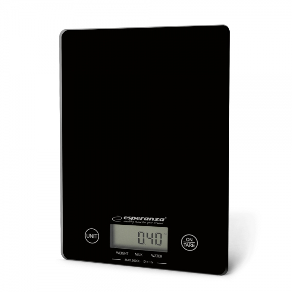 Cantar de bucatarie Esperanza Lemon EKS002K max. 5kg Negru „EKS002K” (timbru verde 0.8 lei)