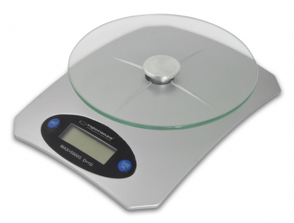 Cantar de bucatarie cu bol Esperanza Avocado EKS006 max 5kg Gri „EKS006” (timbru verde 0.8 lei)