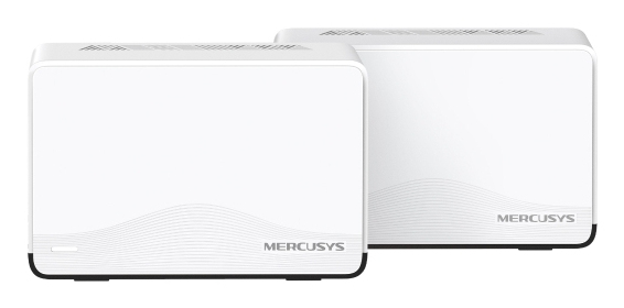 MESH MERCUSYS, Wi-Fi 7 BE3600, 1xxxx 2.5 Gb, 2xxxx 1 Gb WAN/LAN „Halo H27BE(2-pack)” (timbru verde 2.00 lei)