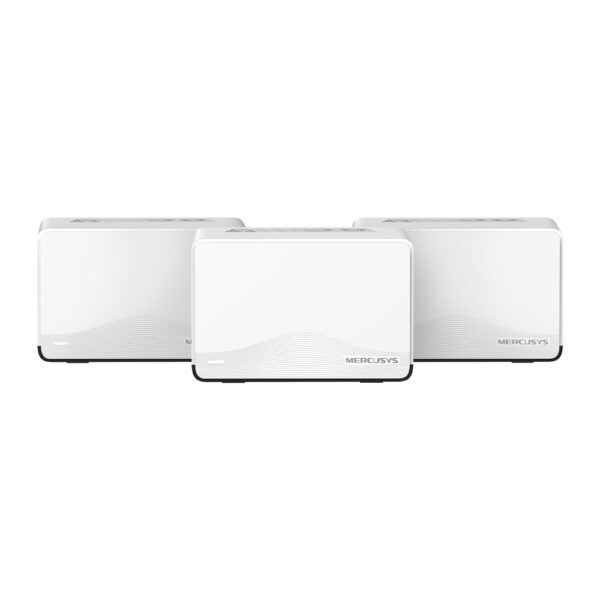 MESH MERCUSYS, Wi-Fi 7 BE3600, 1xxxx 2.5 Gb, 2xxxx 1 Gb WAN/LAN „Halo H27BE(3-pack)” (timbru verde 2.00 lei)