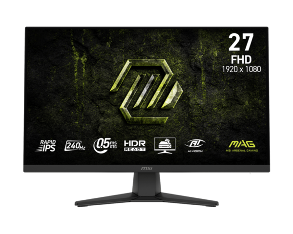 Monitor MSI MAG 272F X24, 27″, IPS, Full HD, 1920 x 1080, HDMI, Display Port, 240 Hz, 0.5ms, Negru „MAG 272F X24” (timbru verde 7 lei)