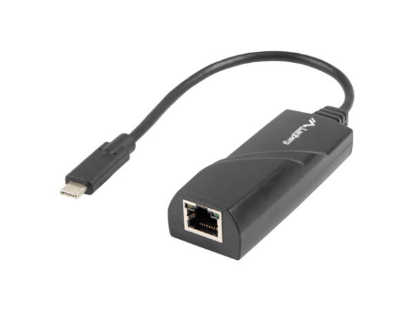 Adaptor retea Lanberg USB RJ45 USB 3.1 „NC-1000-02” (timbru verde 0.18 lei)