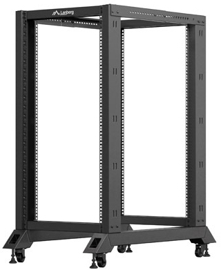 Rack deschis 19″ 22U, 600×1000, negru „OR01-6022-B”